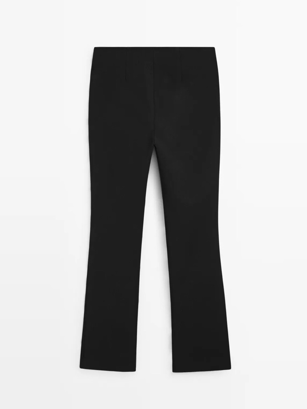 Zara Black Women's Straight-Leg Trousers